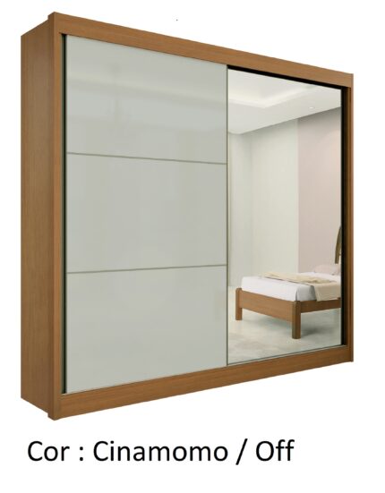 Roupeiro Athenas 2 Portas - 1,85M
