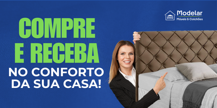 Receba no conforto